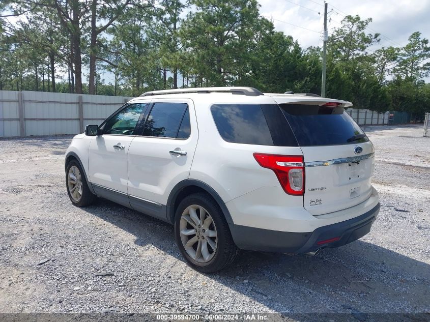 2011 Ford Explorer Limited VIN: 1FMHK7F82BGA86453 Lot: 39594700