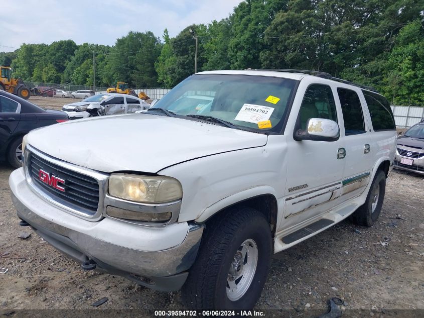 2001 GMC Yukon Xl 2500 Slt VIN: 3GKGC26U01G266339 Lot: 39594702