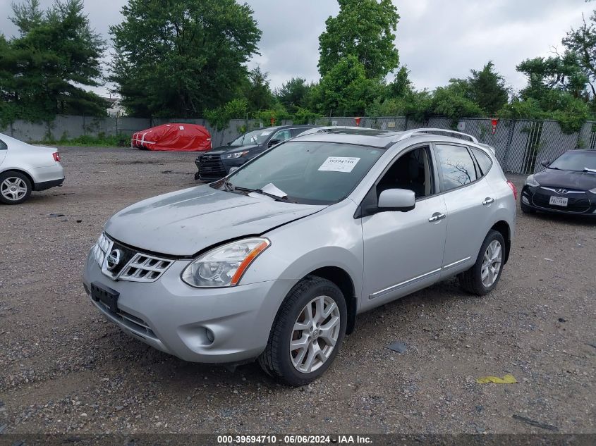 2012 Nissan Rogue Sv W/Sl Pkg VIN: JN8AS5MV1CW410300 Lot: 39594710