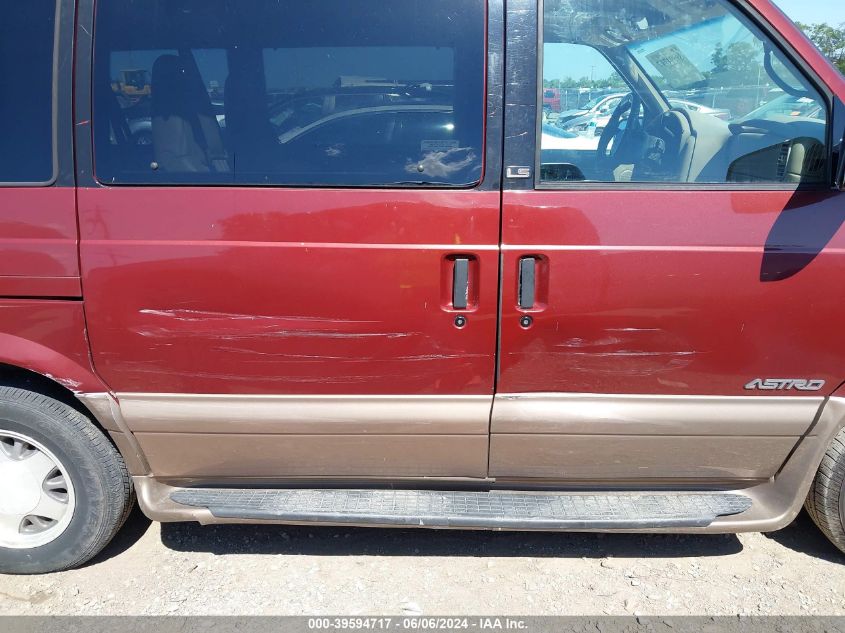 1999 Chevrolet Astro VIN: 1GNDM19W2XB191395 Lot: 39594717