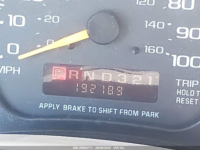 1999 Chevrolet Astro VIN: 1GNDM19W2XB191395 Lot: 39594717