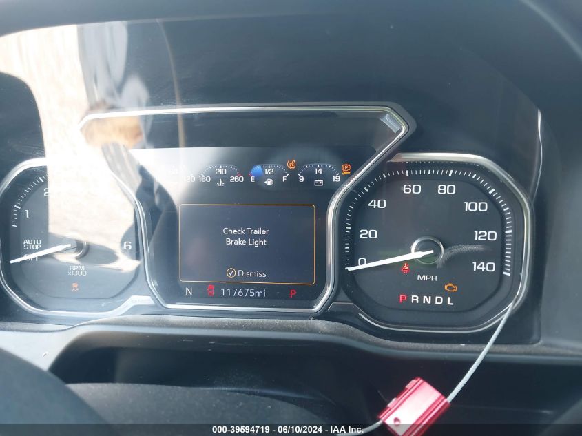 2019 GMC Sierra 1500 Denali VIN: 1GTP8FED9KZ341269 Lot: 39594719