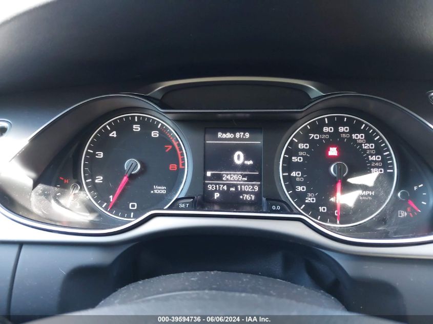 2014 Audi A4 2.0T Premium VIN: WAUAFAFLXEN034903 Lot: 39594736