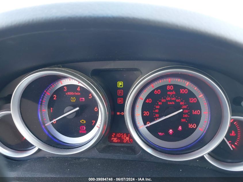 2009 Mazda Mazda6 I Grand Touring VIN: 1YVHP82AX95M13489 Lot: 39594748