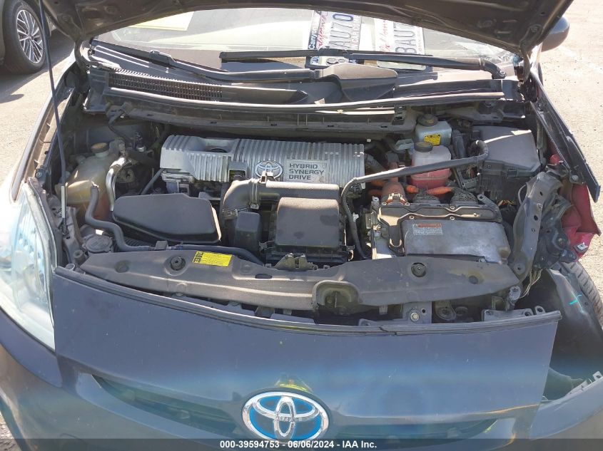 2010 Toyota Prius Ii VIN: JTDKN3DU1A0195066 Lot: 39594753