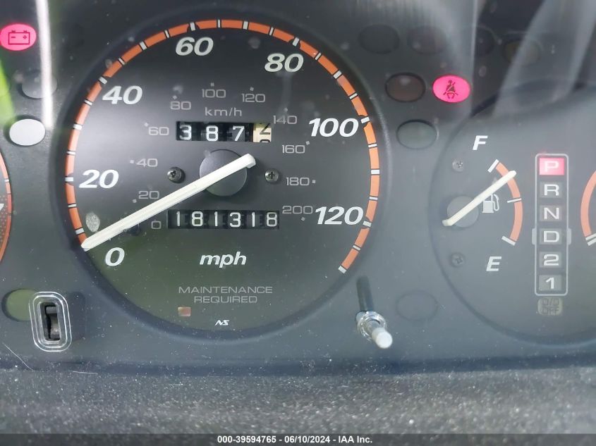 1999 Honda Cr-V Lx VIN: JHLRD2841XC012491 Lot: 39594765