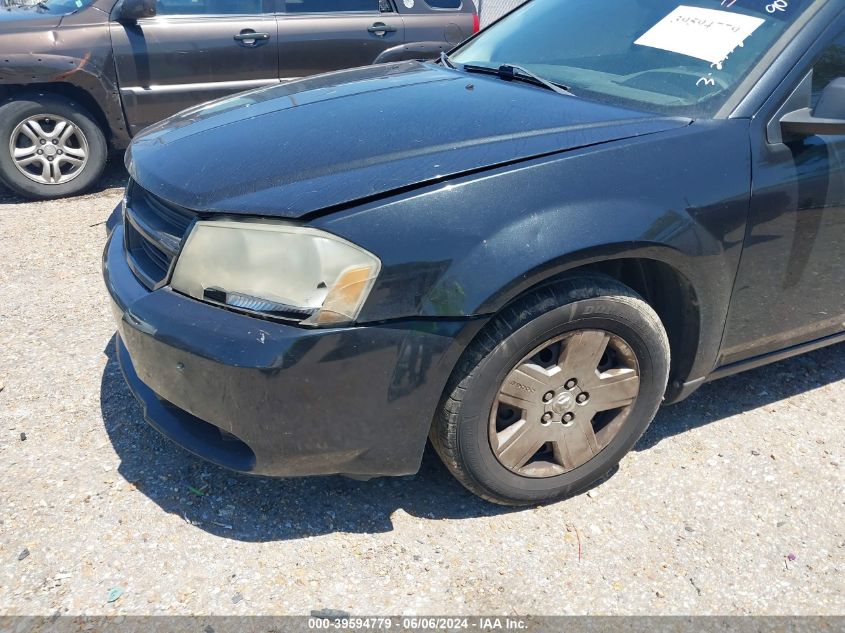 2010 Dodge Avenger Sxt VIN: 1B3CC4FB3AN229072 Lot: 39594779