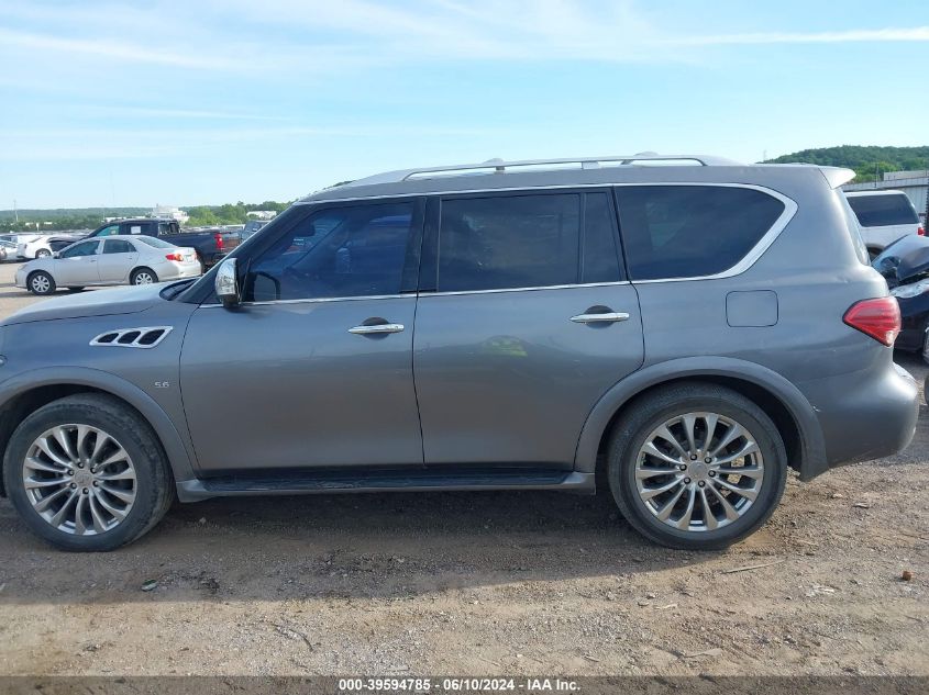 2017 Infiniti Qx80 VIN: JN8AZ2NE1H9159485 Lot: 39594785