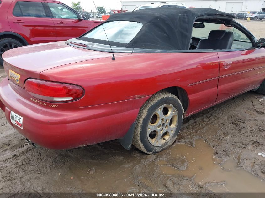 2000 Chrysler Sebring Jxi VIN: 3C3EL55H8YT216867 Lot: 39594806