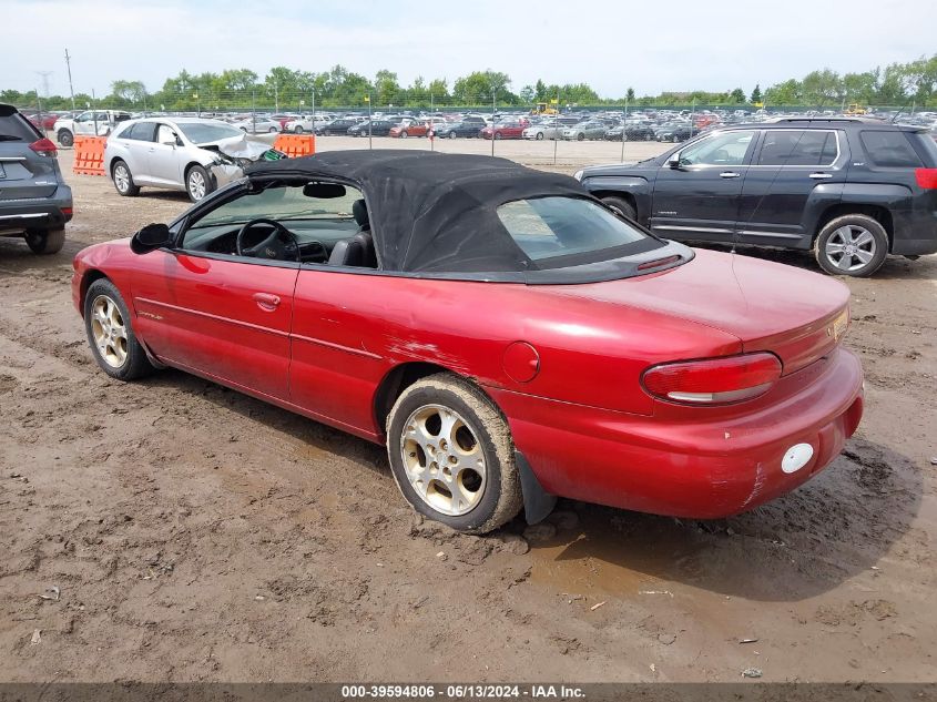 2000 Chrysler Sebring Jxi VIN: 3C3EL55H8YT216867 Lot: 39594806