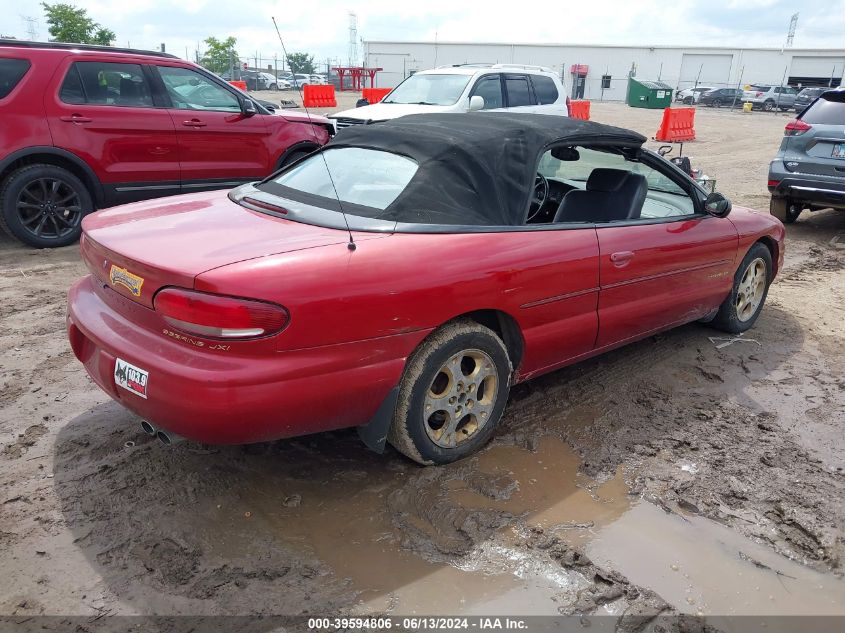 2000 Chrysler Sebring Jxi VIN: 3C3EL55H8YT216867 Lot: 39594806