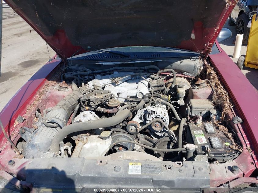 2003 Ford Mustang VIN: 1FAFP40443F347340 Lot: 39594807