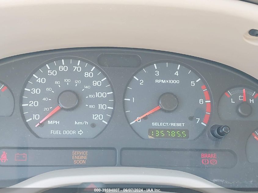 2003 Ford Mustang VIN: 1FAFP40443F347340 Lot: 39594807