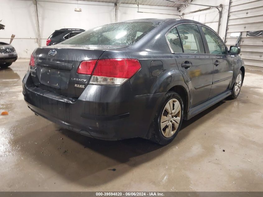 2011 Subaru Legacy 2.5I VIN: 4S3BMBA69B3249815 Lot: 39594820