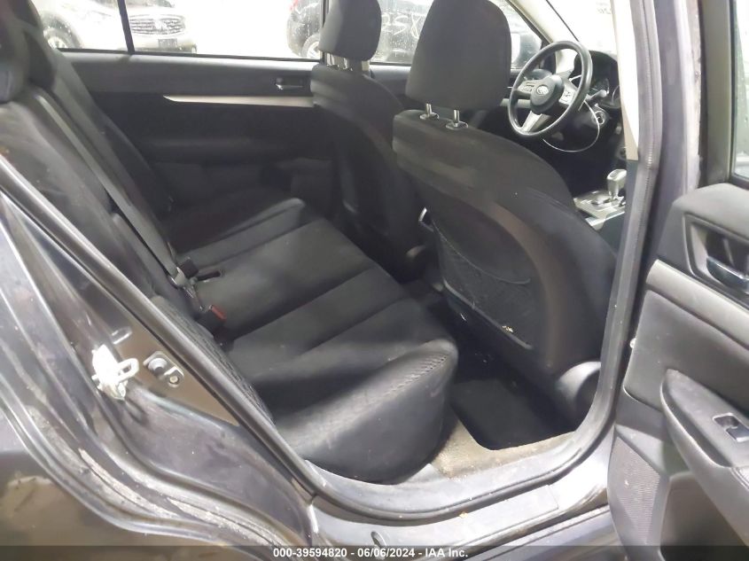 2011 Subaru Legacy 2.5I VIN: 4S3BMBA69B3249815 Lot: 39594820