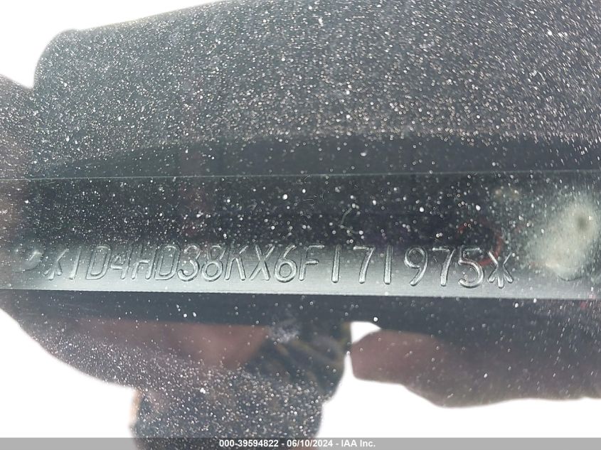 2006 Dodge Durango Sxt VIN: 1D4HD38KX6F171975 Lot: 39594822