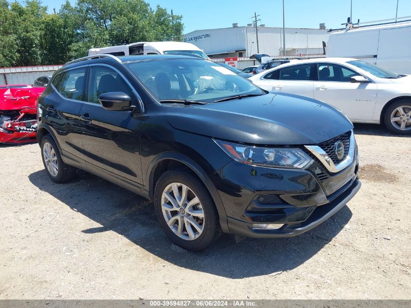 2022 Nissan Rogue Sport Sv Fwd Xtronic Cvt VIN: JN1BJ1BV0NW350109 Lot: 39594827