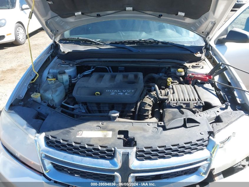 2012 Dodge Avenger Se VIN: 1C3CDZAB5CN324594 Lot: 39594836