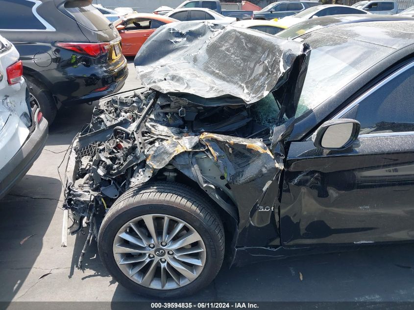 2019 Infiniti Q50 3.0T Luxe VIN: JN1EV7APXKM515274 Lot: 39594835