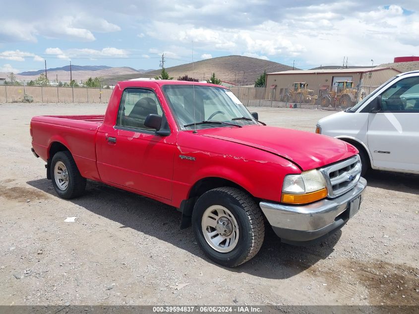 1999 Ford Ranger Xl/Xlt VIN: 1FTYR10V4XUB32692 Lot: 39594837