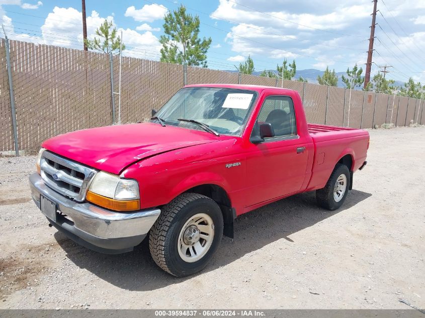 1999 Ford Ranger Xl/Xlt VIN: 1FTYR10V4XUB32692 Lot: 39594837