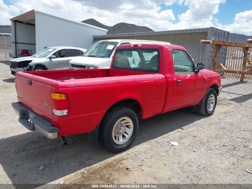 1999 Ford Ranger Xl/Xlt VIN: 1FTYR10V4XUB32692 Lot: 39594837