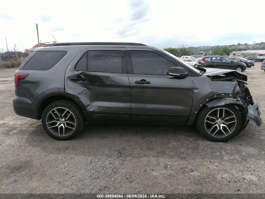 2018 Ford Explorer Sport VIN: 1FM5K8GT2JGB96560 Lot: 39594844