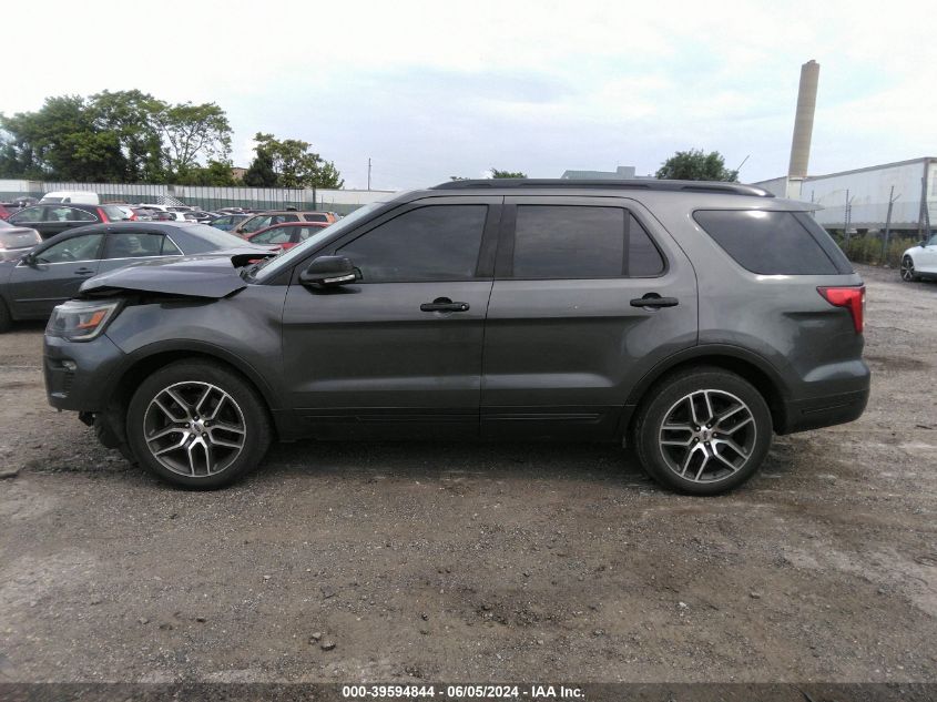 2018 Ford Explorer Sport VIN: 1FM5K8GT2JGB96560 Lot: 39594844