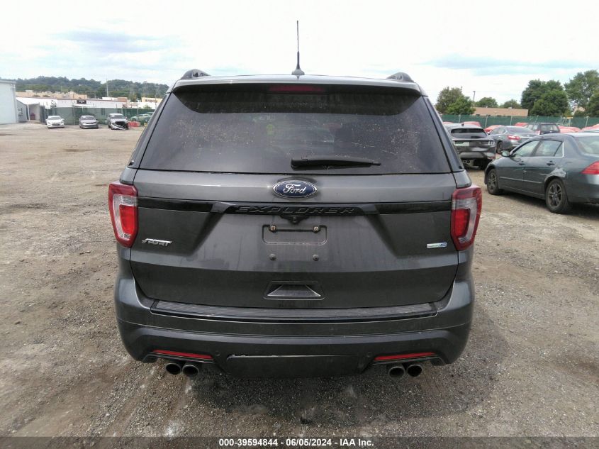 2018 Ford Explorer Sport VIN: 1FM5K8GT2JGB96560 Lot: 39594844