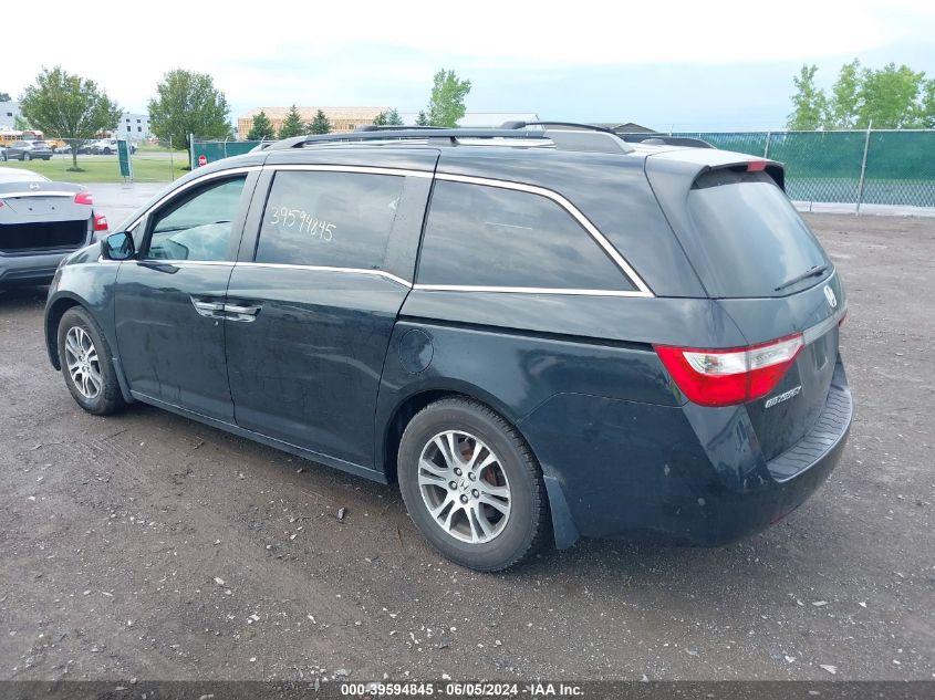 2011 Honda Odyssey Ex-L VIN: 5FNRL5H66BB004921 Lot: 39594845