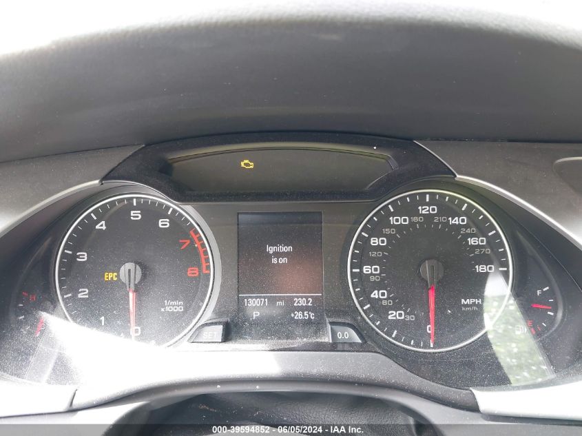 2011 Audi A4 2.0T Premium VIN: WAUFFAFL6BN034172 Lot: 39594852