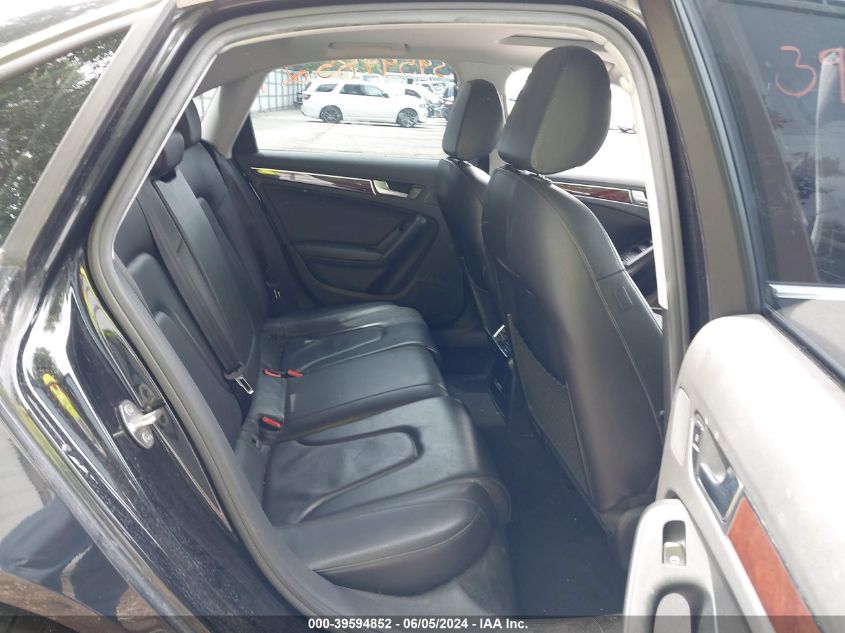 2011 Audi A4 2.0T Premium VIN: WAUFFAFL6BN034172 Lot: 39594852