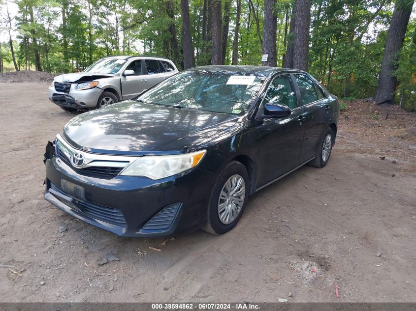 2013 Toyota Camry Le VIN: 4T1BF1FK8DU288835 Lot: 39594862