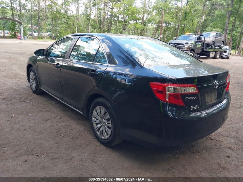 2013 Toyota Camry Le VIN: 4T1BF1FK8DU288835 Lot: 39594862