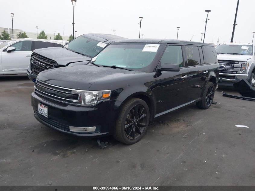 2018 Ford Flex Sel VIN: 2FMGK5C8XJBA08707 Lot: 39594866