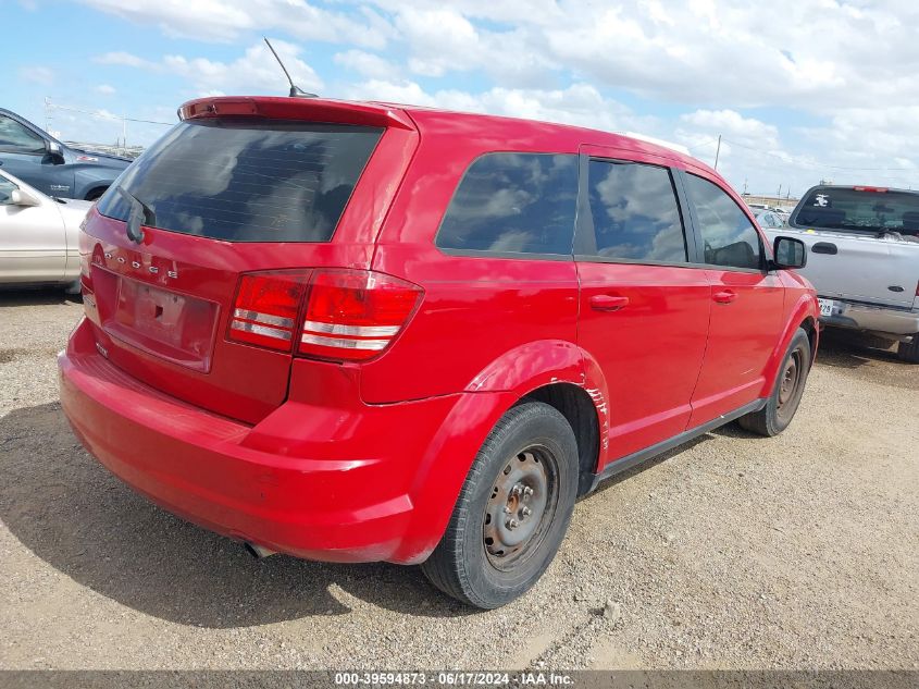 2012 Dodge Journey Se/Avp VIN: 3C4PDCAB5CT391030 Lot: 39594873