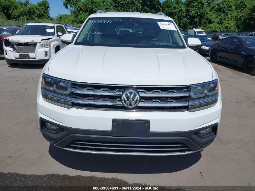 2019 Volkswagen Atlas 3.6L V6 Se W/Technology VIN: 1V2UR2CA5KC514398 Lot: 39594891