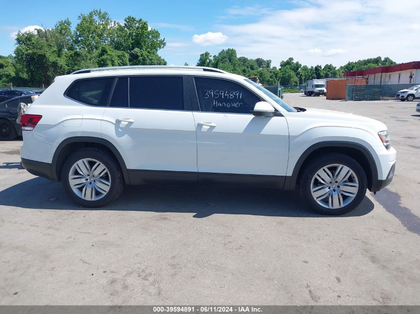 2019 Volkswagen Atlas 3.6L V6 Se W/Technology VIN: 1V2UR2CA5KC514398 Lot: 39594891