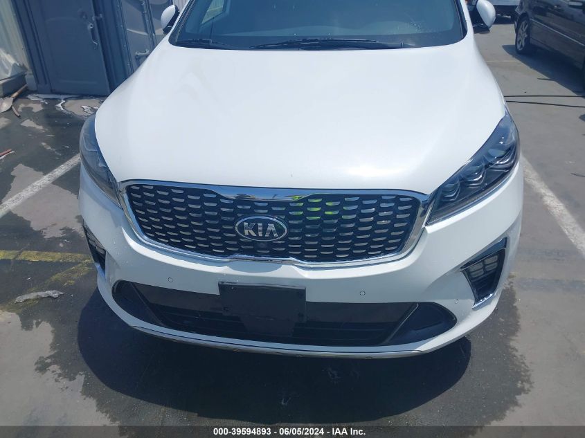 2019 Kia Sorento 3.3L Sxl VIN: 5XYPK4A5XKG530743 Lot: 39594893