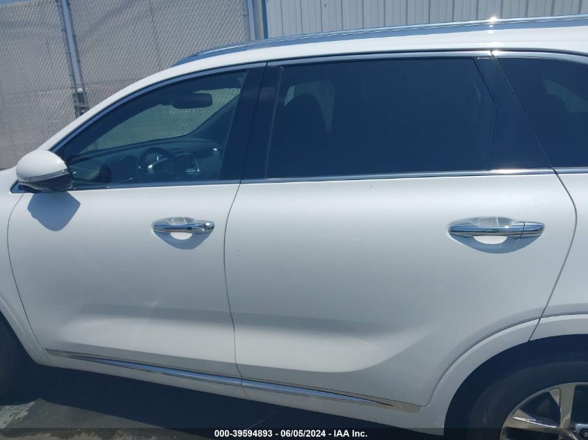 2019 KIA SORENTO 3.3L SXL - 5XYPK4A5XKG530743