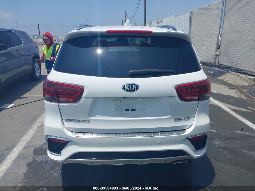 2019 KIA SORENTO 3.3L SXL - 5XYPK4A5XKG530743