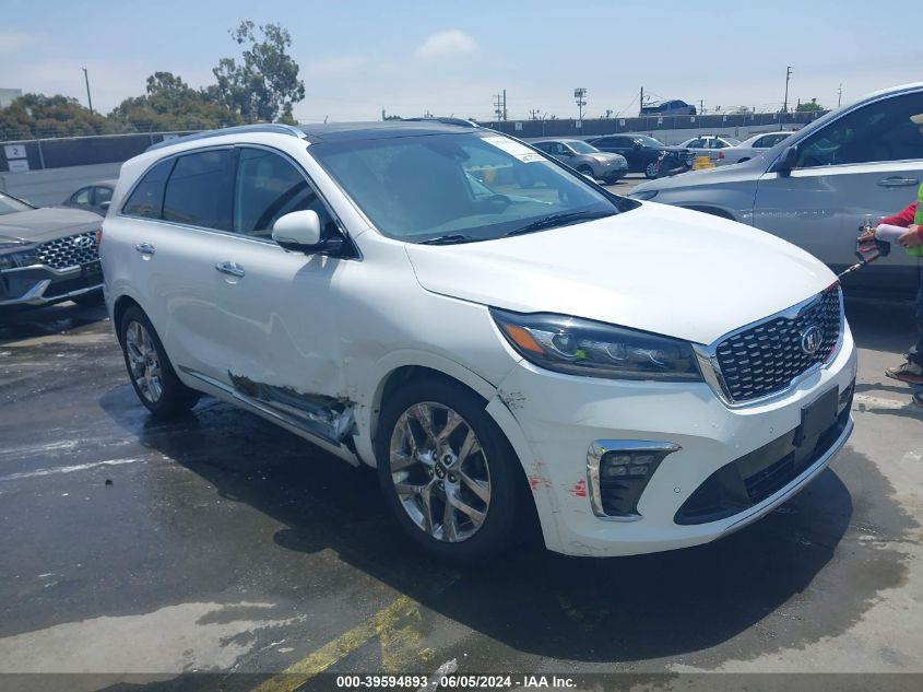 2019 Kia Sorento 3.3L Sxl VIN: 5XYPK4A5XKG530743 Lot: 39594893