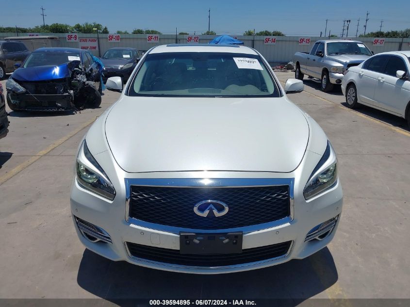 2016 Infiniti Q70L 3.7X VIN: JN1BY1PR7GM720574 Lot: 39594895