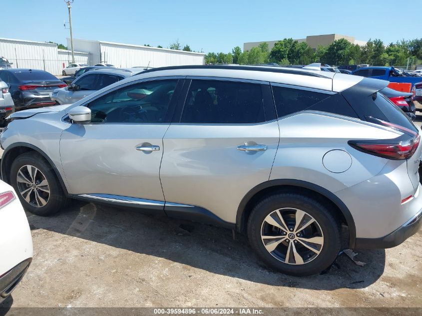 2020 Nissan Murano Sv Fwd VIN: 5N1AZ2BJ8LN131272 Lot: 39594896