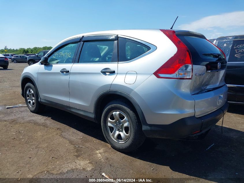 2013 Honda Cr-V Lx VIN: 5J6RM3H3XDL035333 Lot: 39594902