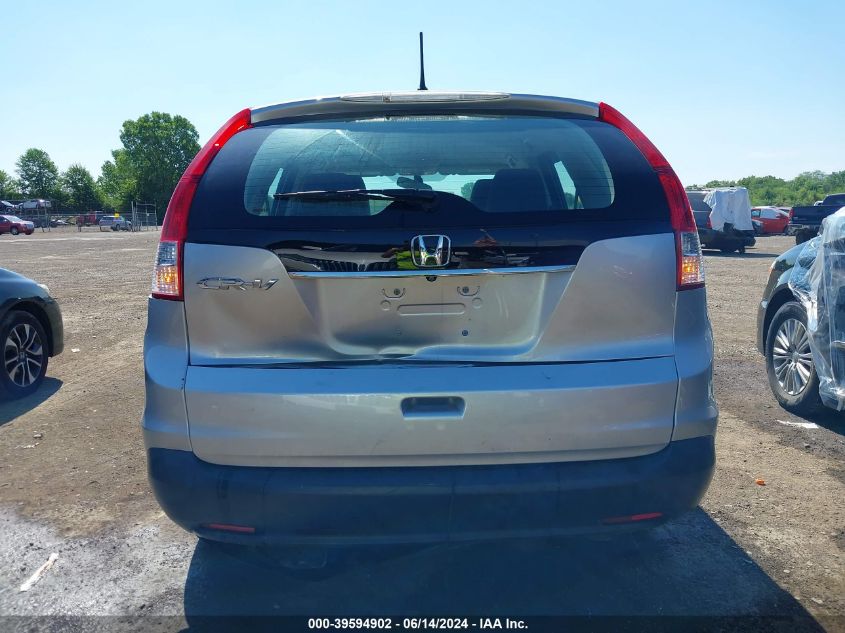 2013 Honda Cr-V Lx VIN: 5J6RM3H3XDL035333 Lot: 39594902