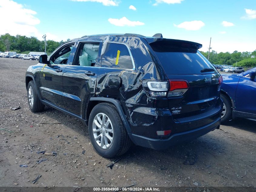 2021 Jeep Grand Cherokee Laredo E 4X4 VIN: 1C4RJFAG1MC505620 Lot: 39594908