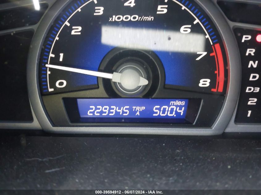 2008 Honda Civic Ex VIN: 2HGFG12898H565094 Lot: 39594912