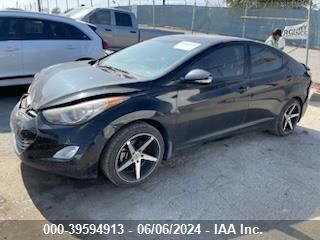 2013 Hyundai Elantra Limited VIN: KMHDH4AE8DU876773 Lot: 39594913