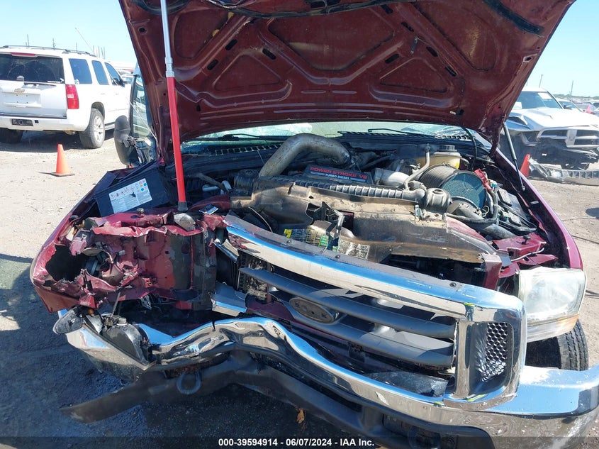 2004 Ford F-250 Lariat/Xl/Xlt VIN: 1FTNW20P94EC89384 Lot: 39594914